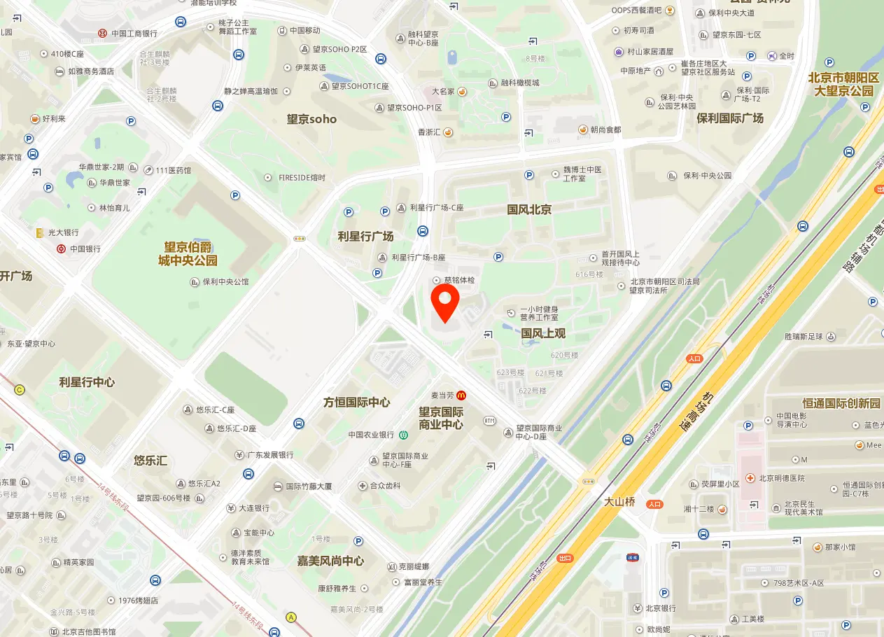 北京联络大厦地图位置